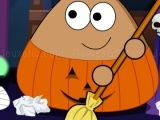 Jouer à Pou Halloween cleanup